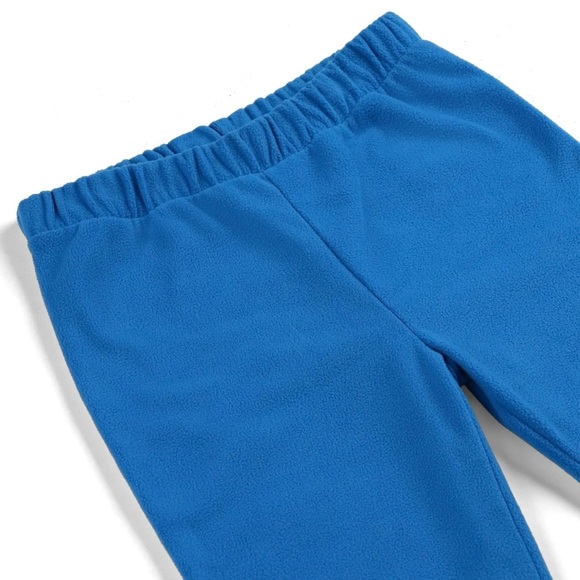 Spyder Kids Unisex Speed Fleece Cobalt Blue Pants - Size 7 - Picture 13 of 13